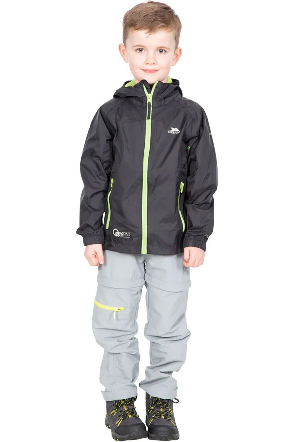 Trespass qikpac chubasquero impermeable niño