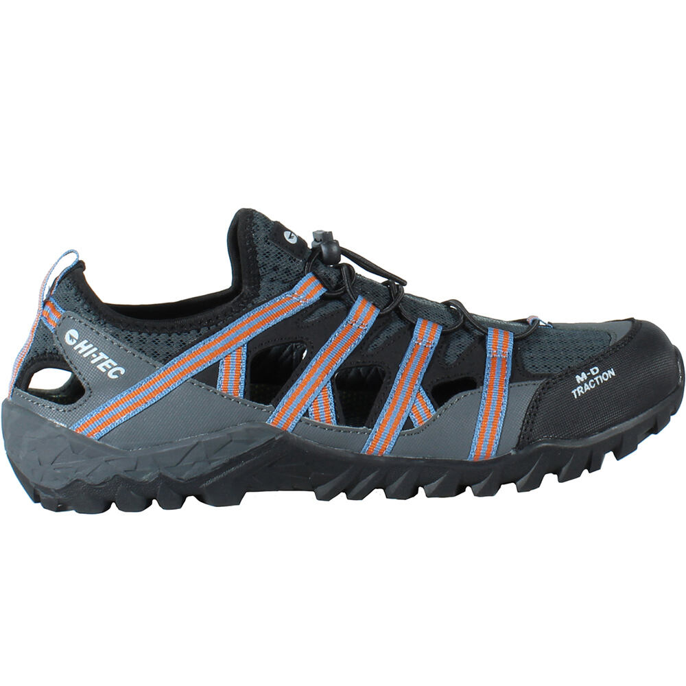 Pampa sandalias trekking hombre Naranja (45)
