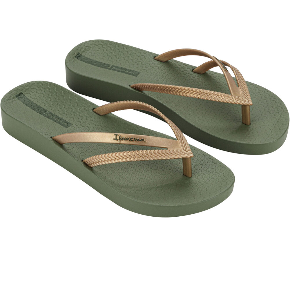Bossa soft v chanclas mujer Verde (37)