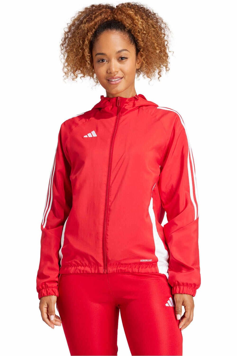 Tiro24 chubasqueros y chaquetones entrenamiento fĂștbol Rojo (XL)