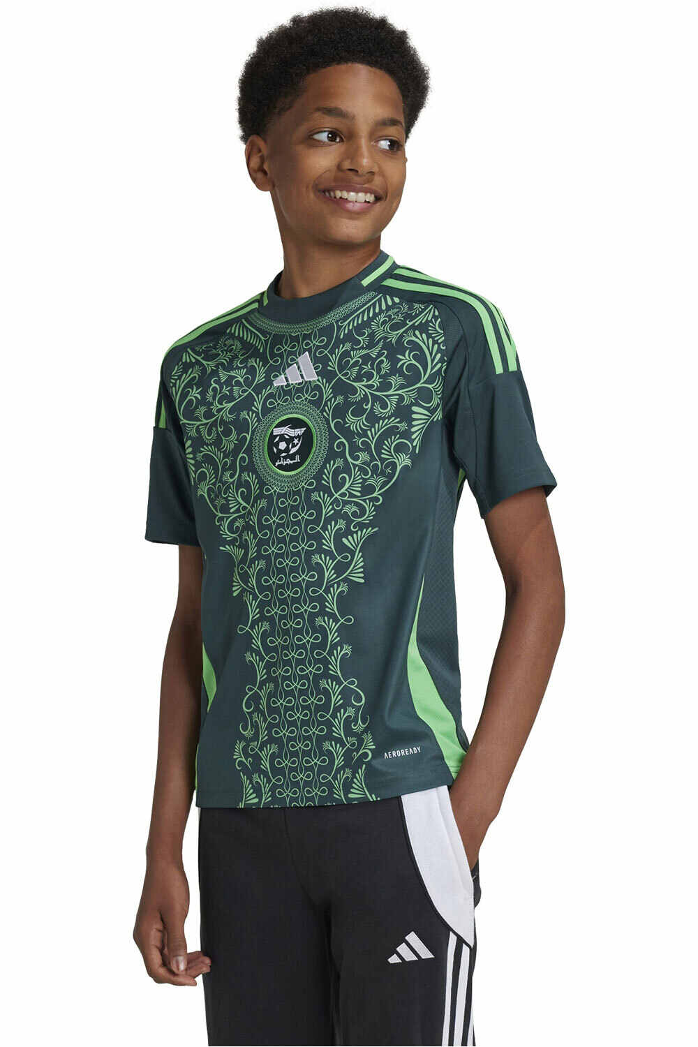 adidas argelia 25 2 equipacion camiseta de fútbol oficiales niño