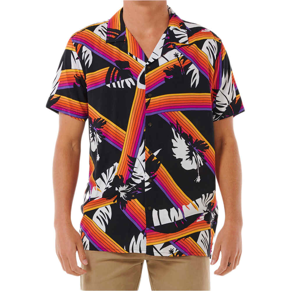 Rip Curl surf revival hoffman camisa manga corta hombre