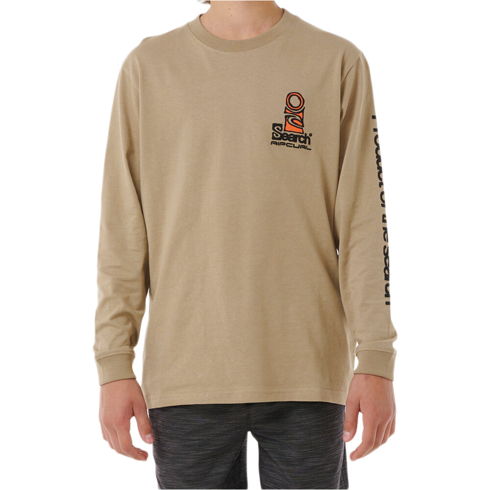 Rip Curl search stack camiseta manga larga niño