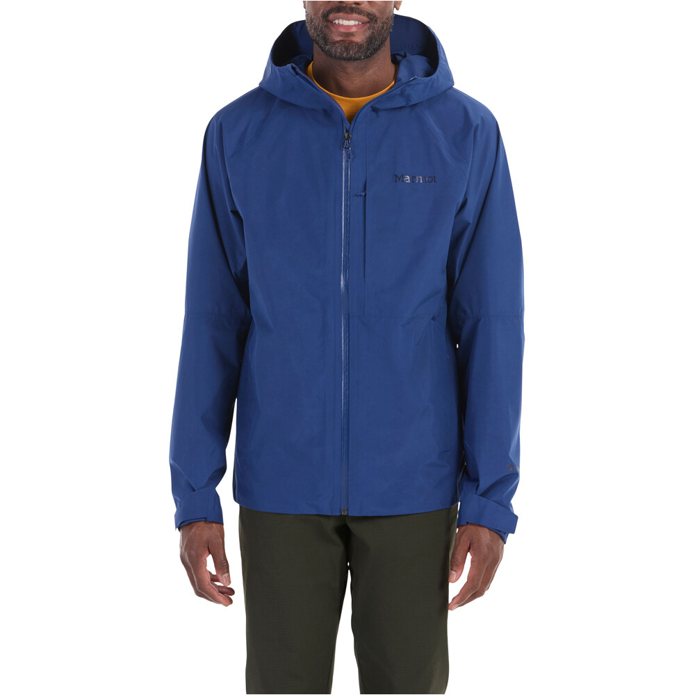 Waypoing gore-tex chaqueta impermeable hombre Azul (S)