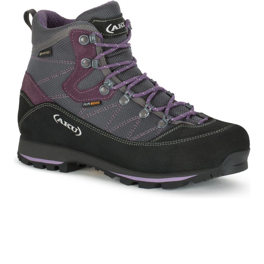 Trekker lite iii gore-tex bota montaña cuero mujer Gris (36)