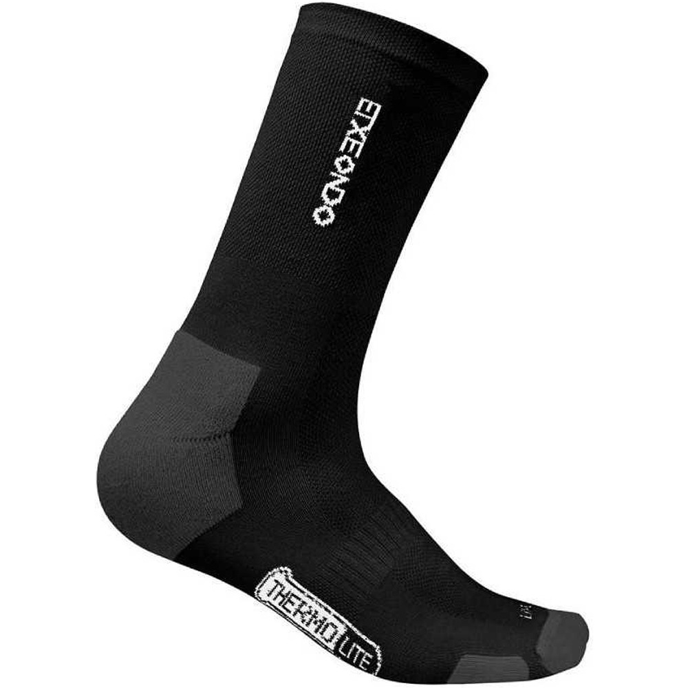 Bero thermo calcetines ciclismo Negro (XXL/XXXL)