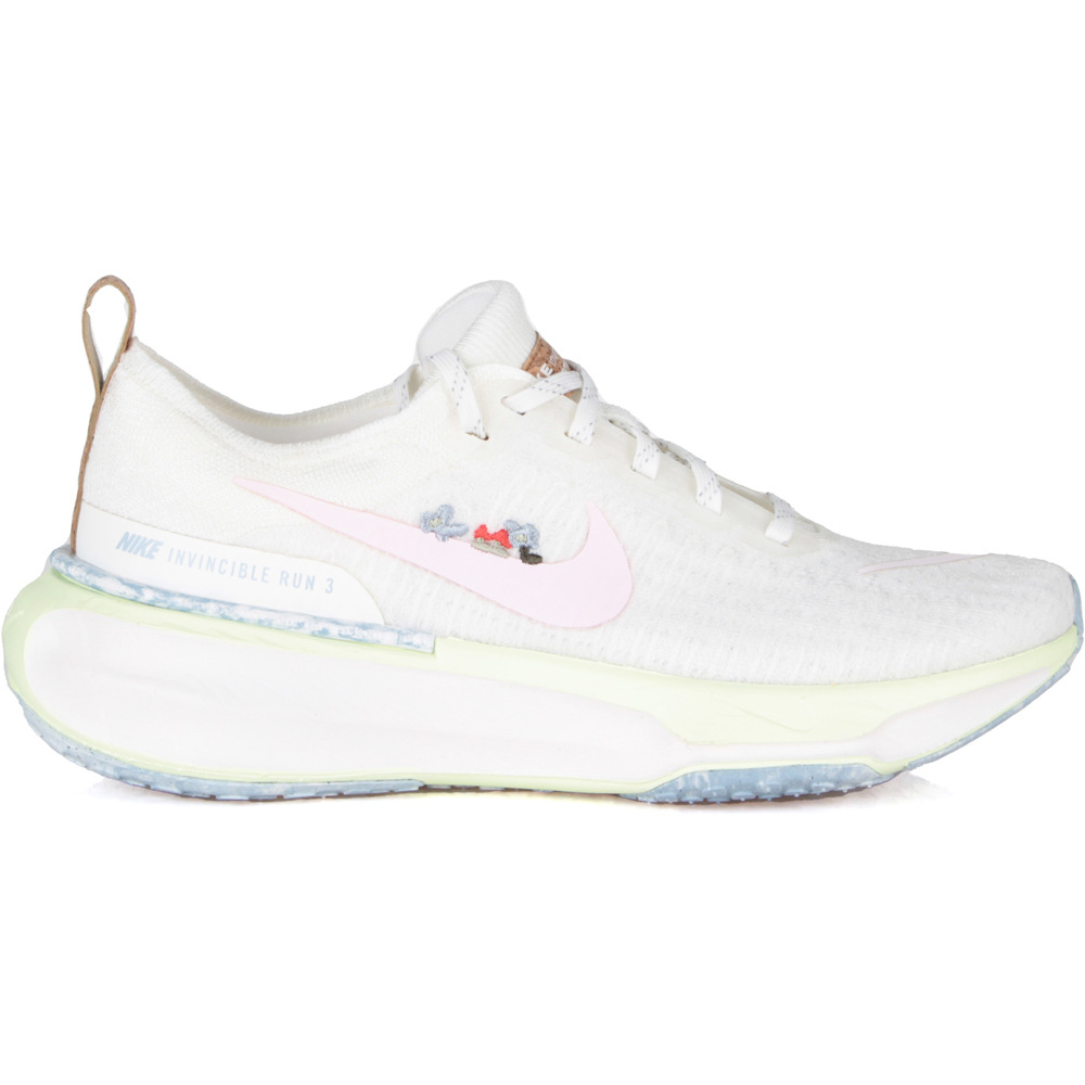 Invincible run 3 zapatilla running mujer Beige (38)