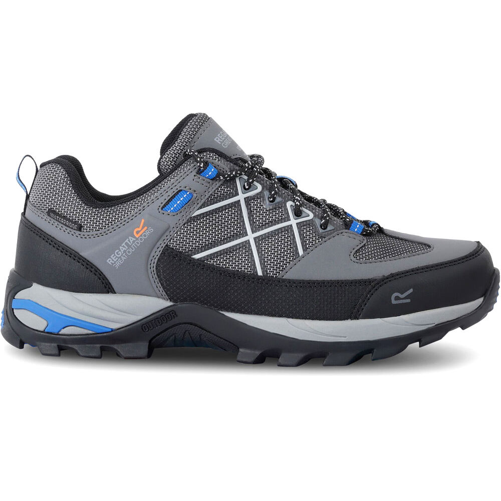 Samaris iii low zapatilla trekking hombre Gris (42)