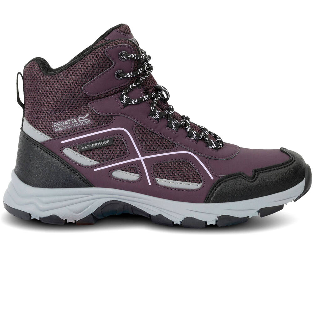 Vendeavour bota trekking mujer Morado (36)