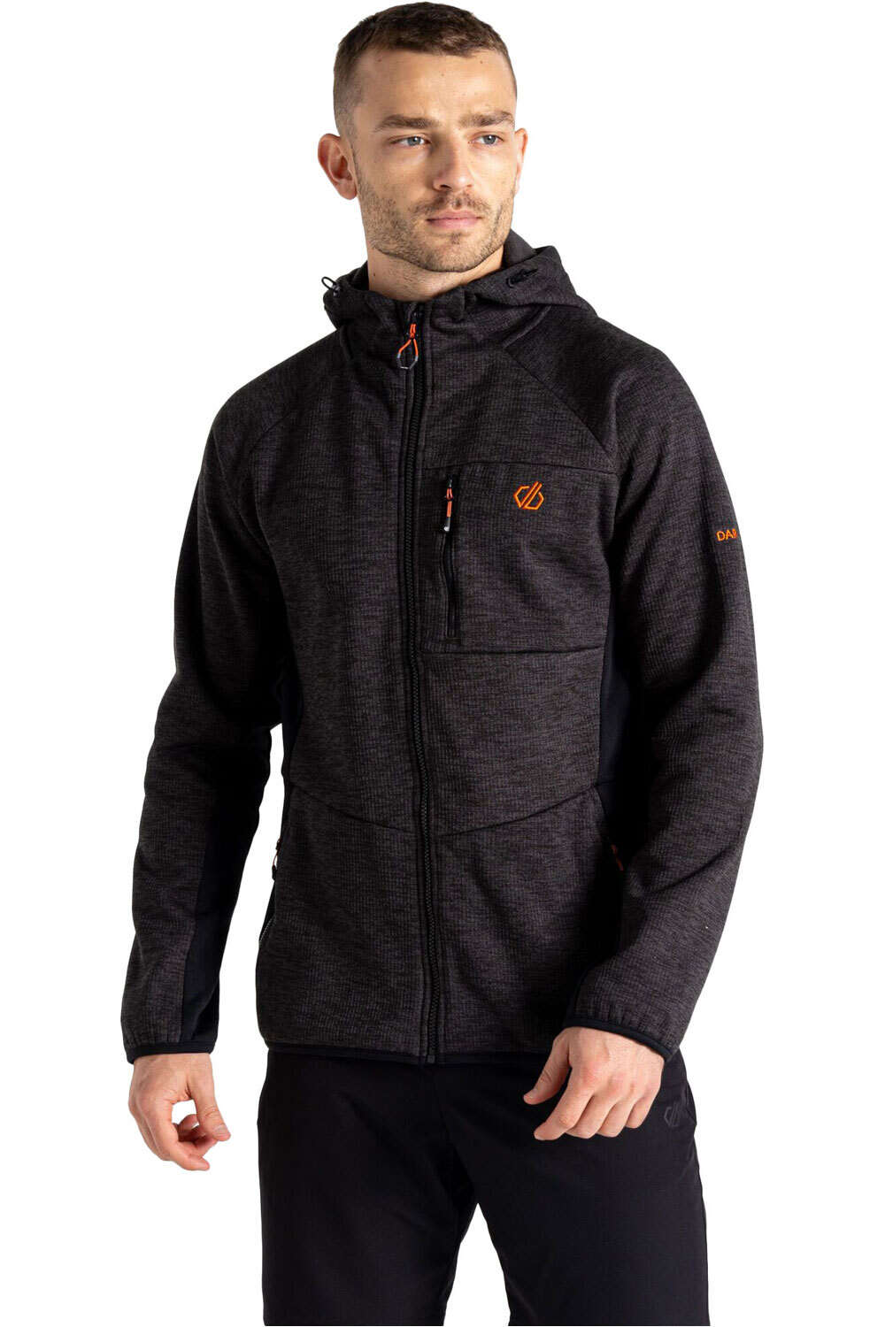 Torrek pro forro polar hombre Negro (XL)