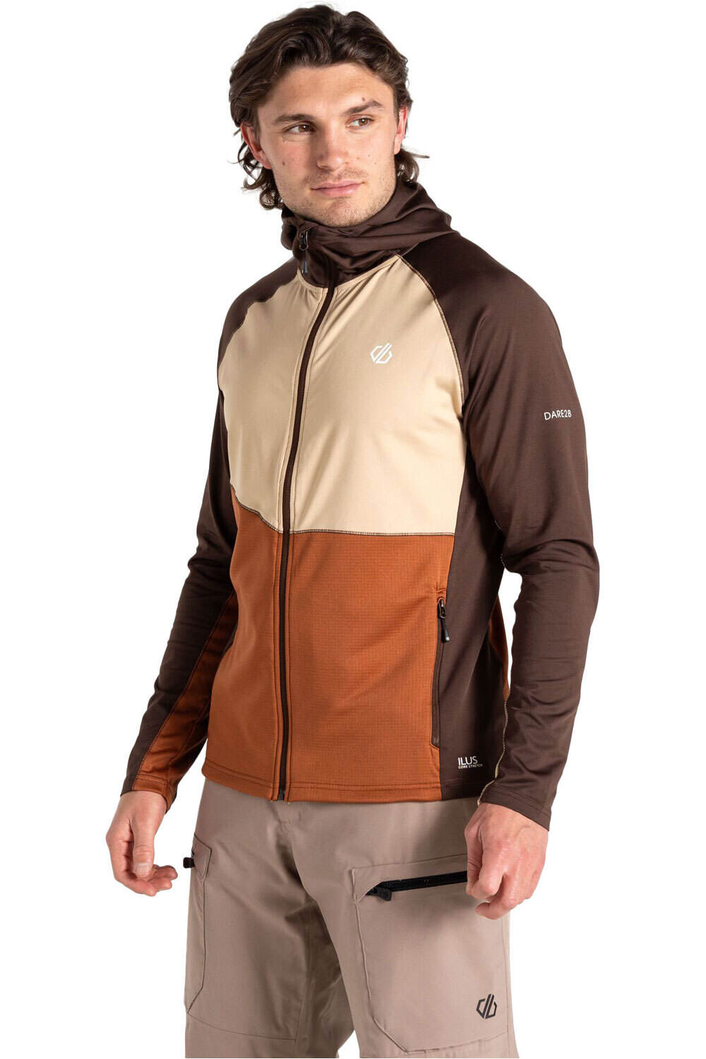Assimilate iii forro polar hombre Marron (XS)