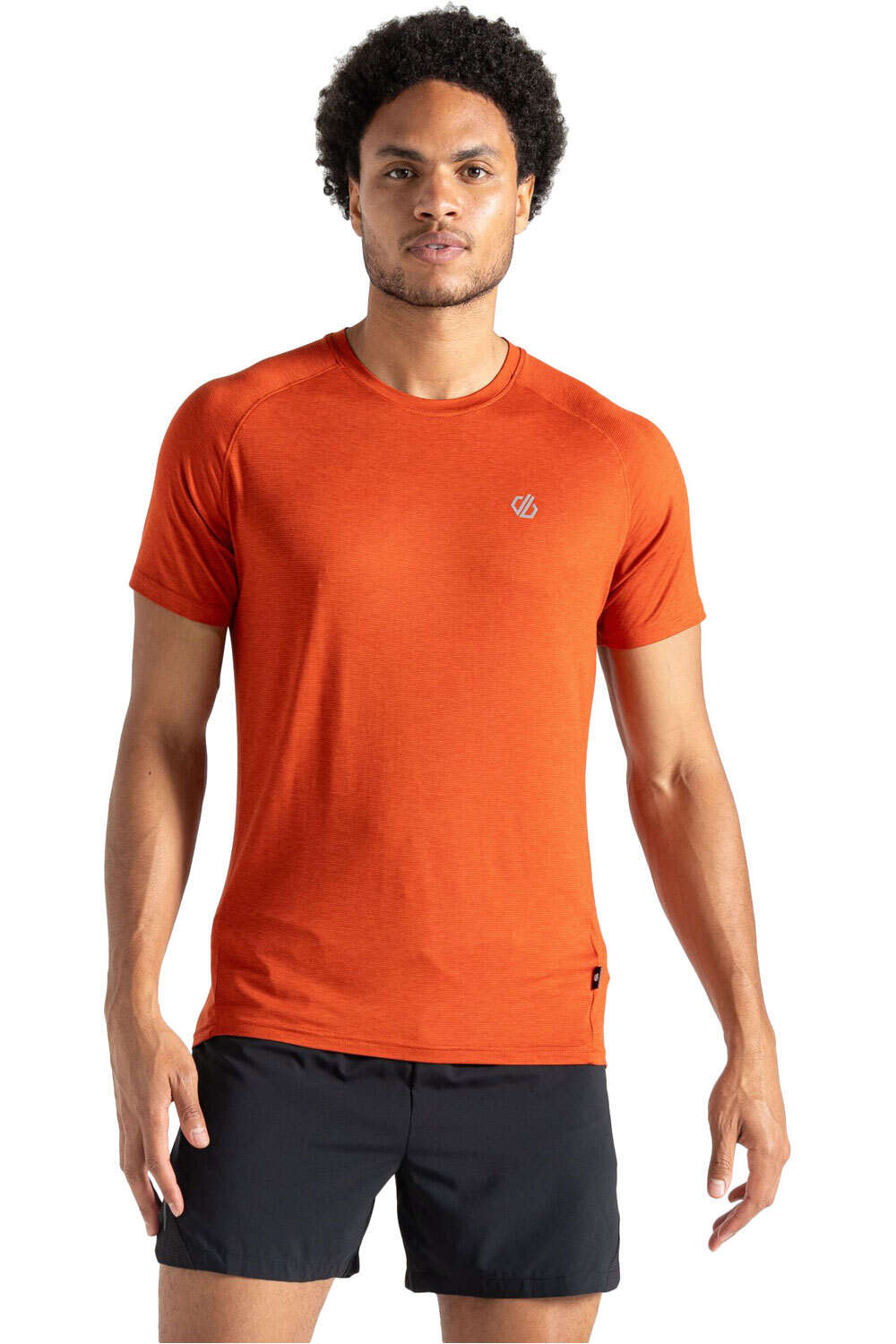 Persist camisa montaña manga corta hombre Naranja (XXL)