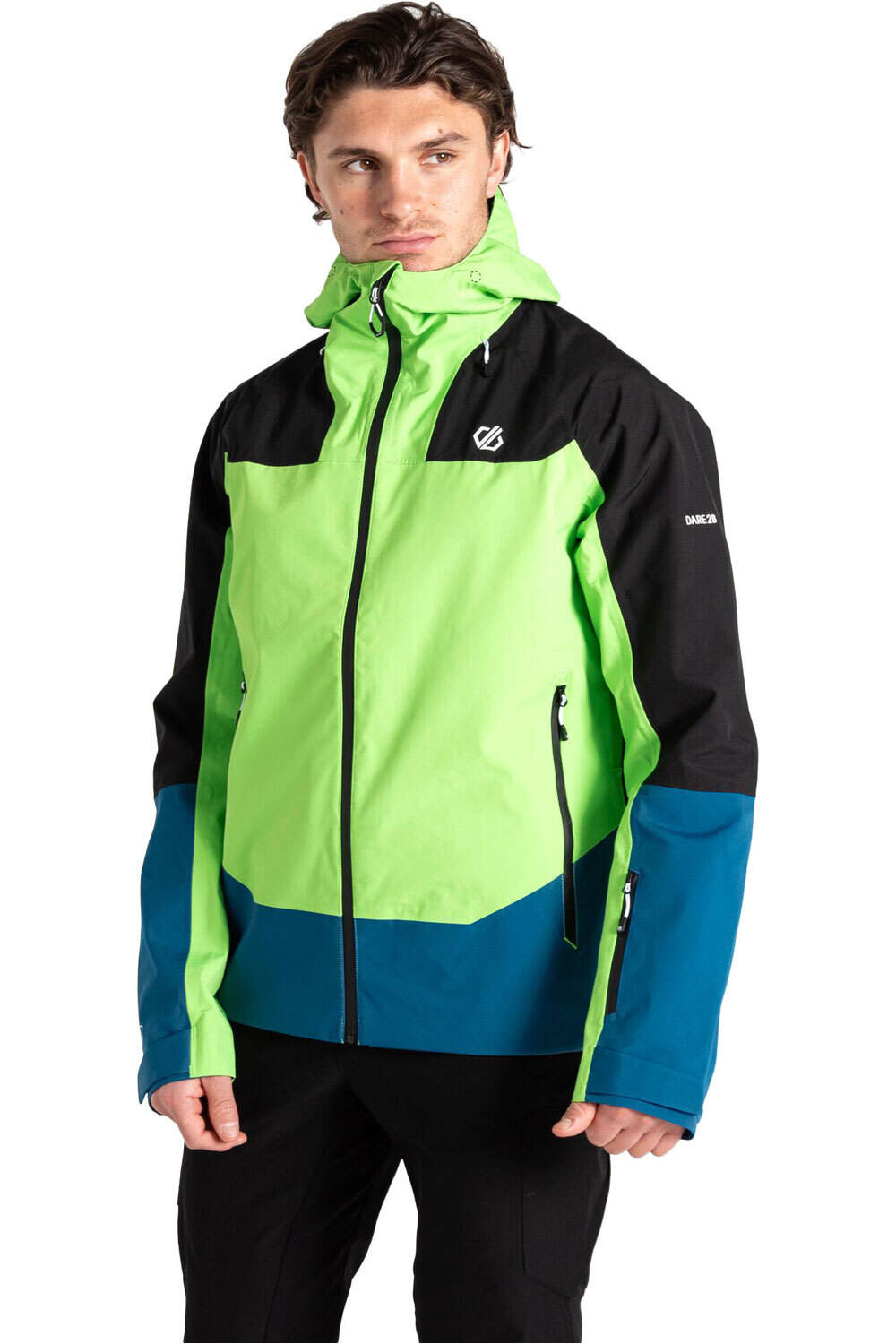 Roving ii chaqueta impermeable hombre Verde (XXL)