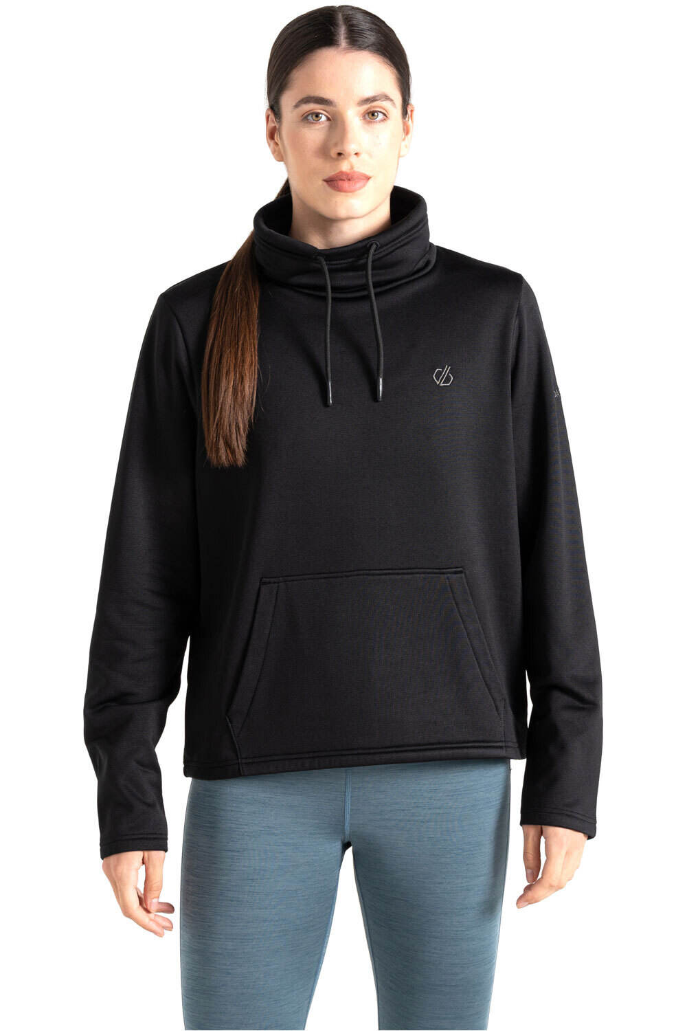 Lexan forro polar mujer Negro (L)