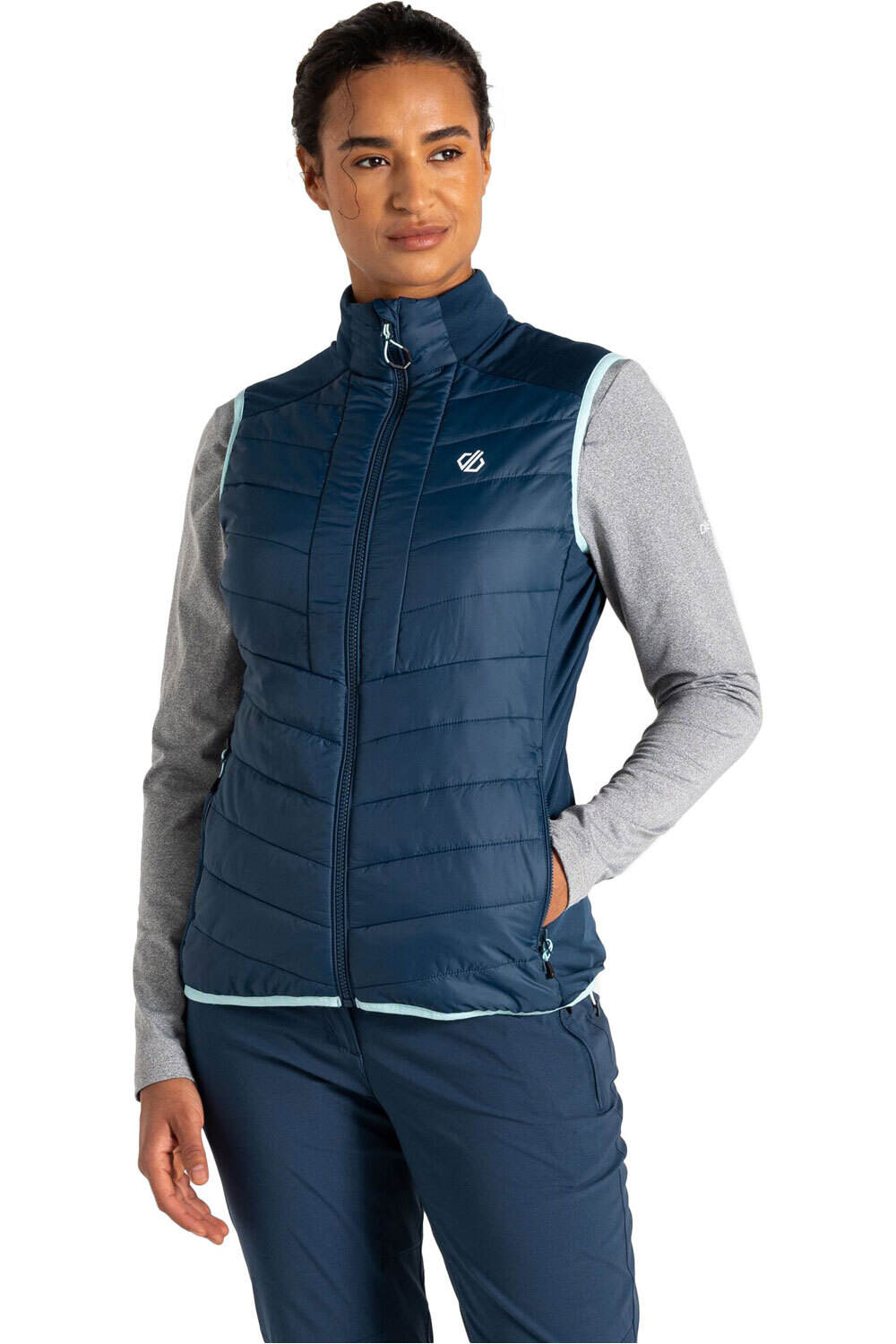 Liven chaleco outdoor mujer Azul (10)