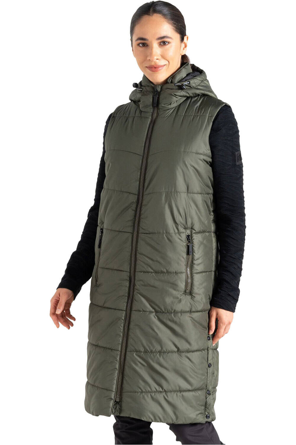Distinguish chaleco outdoor mujer Verde (8)