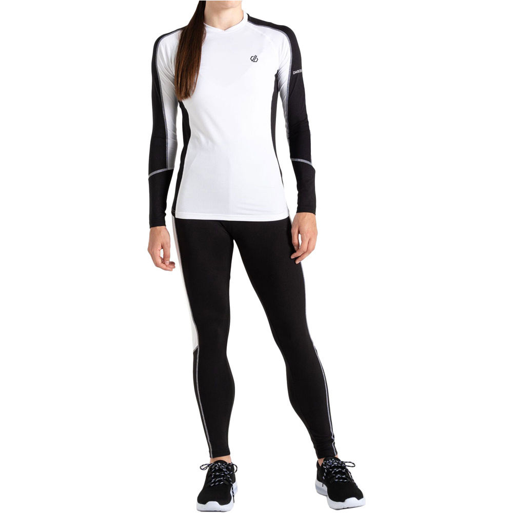 Exchange iiii camiseta térmica manga larga mujer Negro (10)
