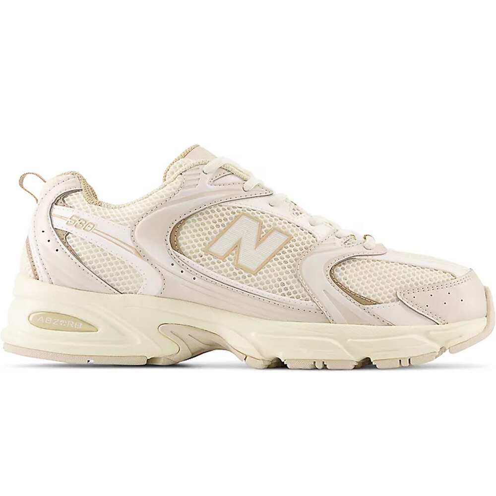 Zapatilla moda mujer Beige (36)