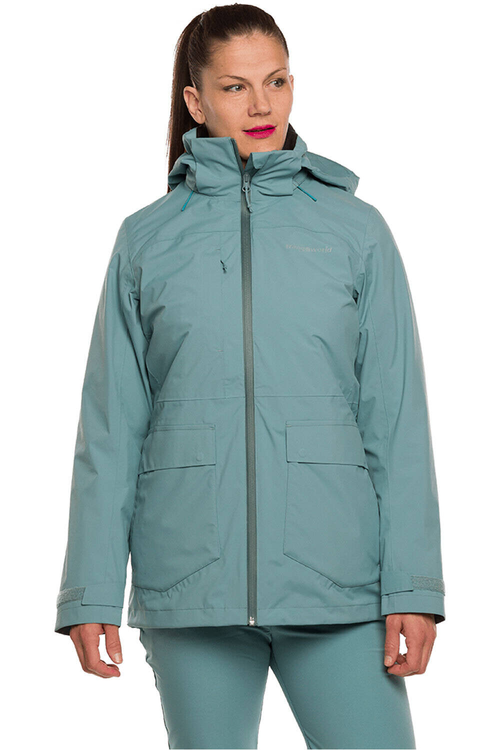 Trango brienz complet chaqueta impermeable insulada mujer
