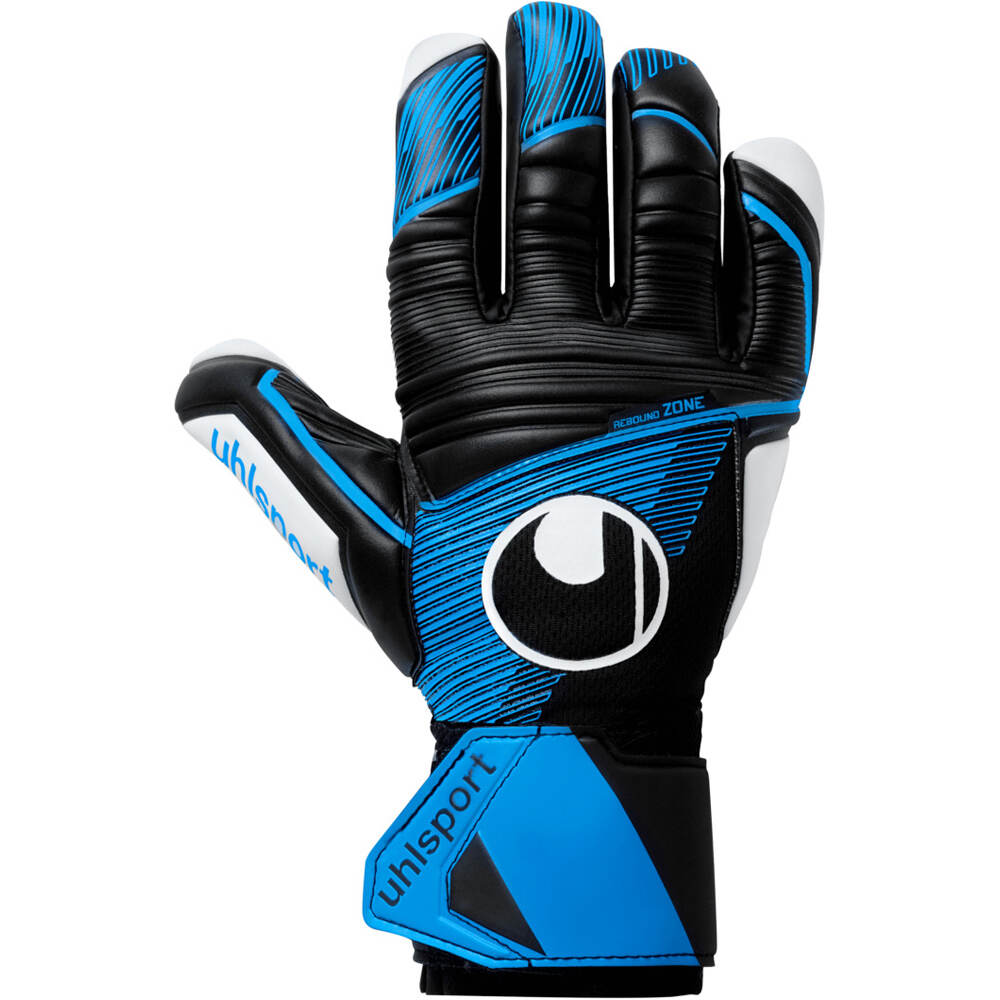 Soft hn guantes portero Negro (9)