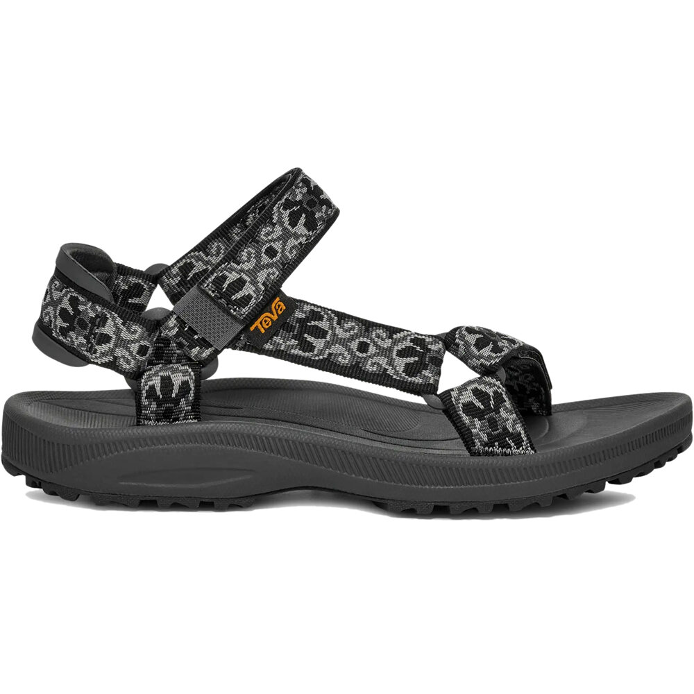Winsted sandalias trekking mujer Negro (36)