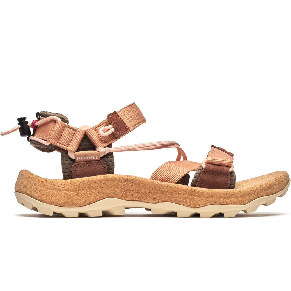 Speed fusion web rmx sandalias trekking mujer Marron (40)