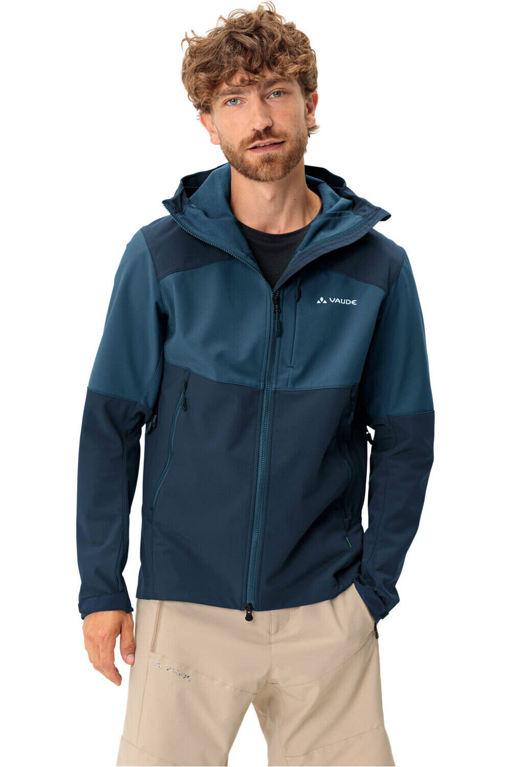 Roccia ii chaqueta softshell hombre Azul (L)