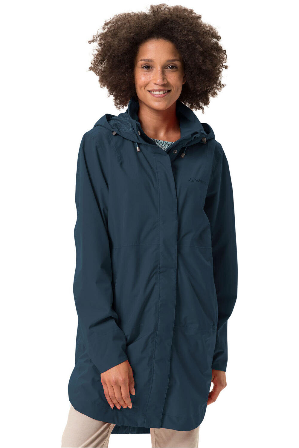 Mineo 25 l chaqueta impermeable mujer Azul (40)