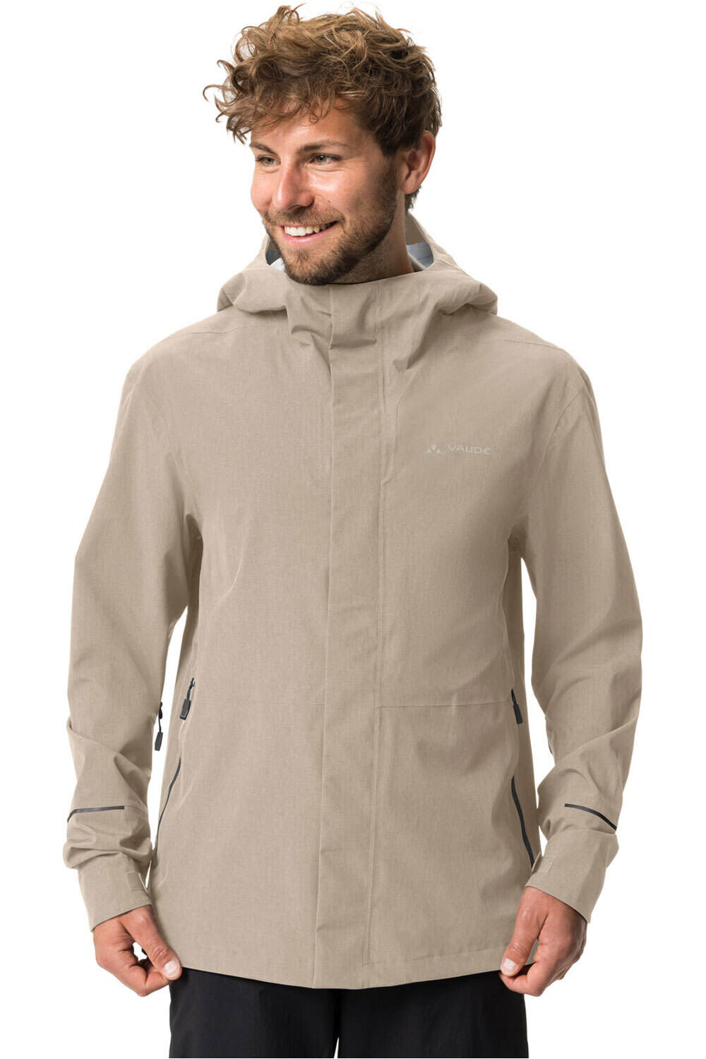 Yaras ii chaqueta impermeable ciclismo hombre Beige (S)