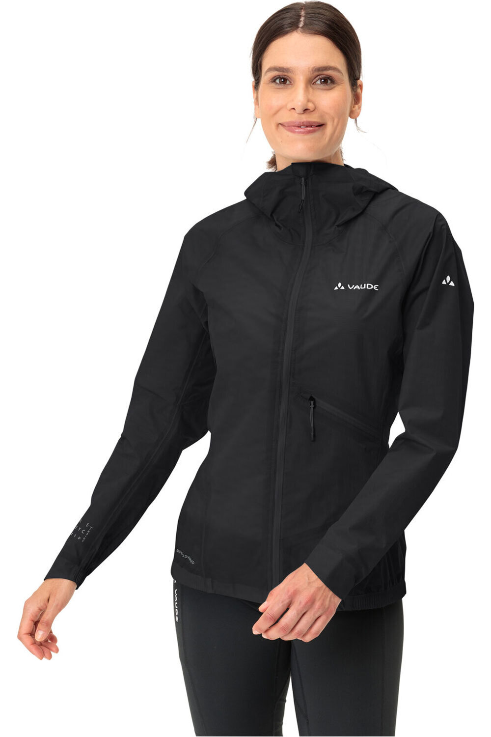 Scopi 2 chaqueta impermeable mujer Negro (38)