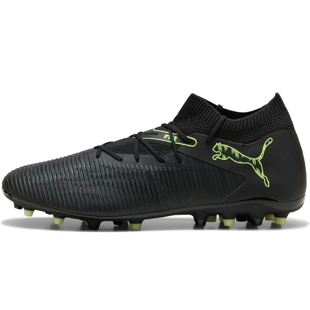 Future 8 match mg botas de futbol cesped artificial Negro (40)