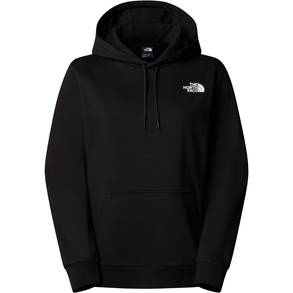 Simple dome sudadera mujer Negro (L)