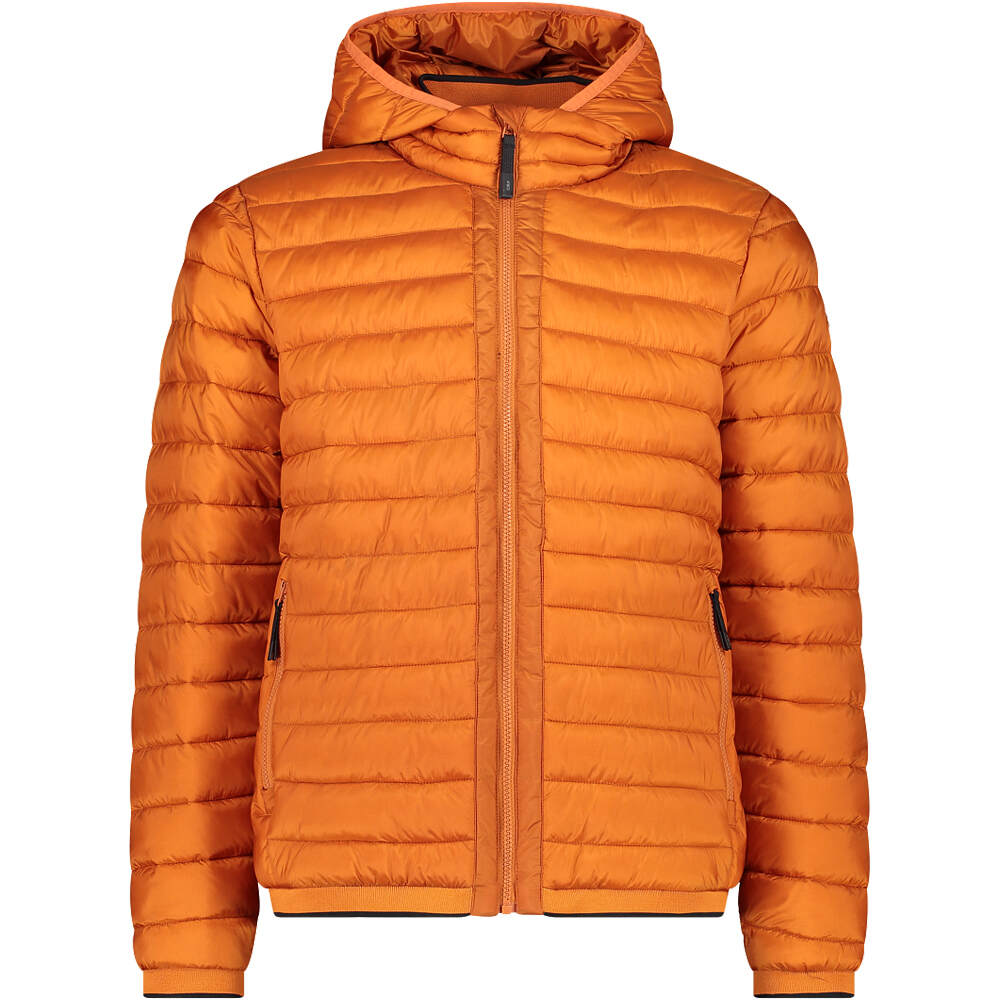 Man jacket fix hood chaqueta outdoor hombre Naranja (56)