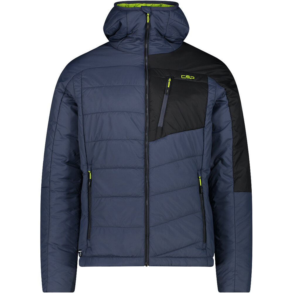 Man jacket fix hood chaqueta outdoor hombre Gris (56)
