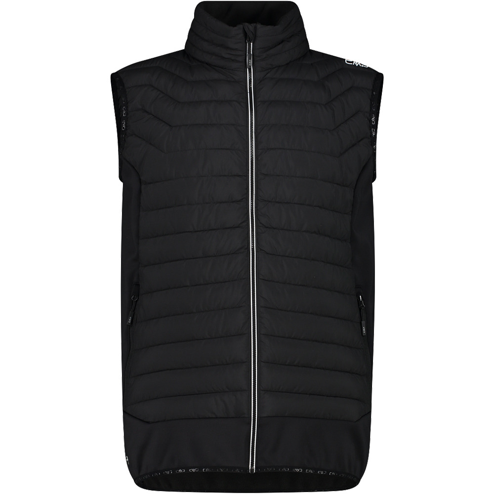 Man vest hybrid chaleco outdoor hombre Negro (54)