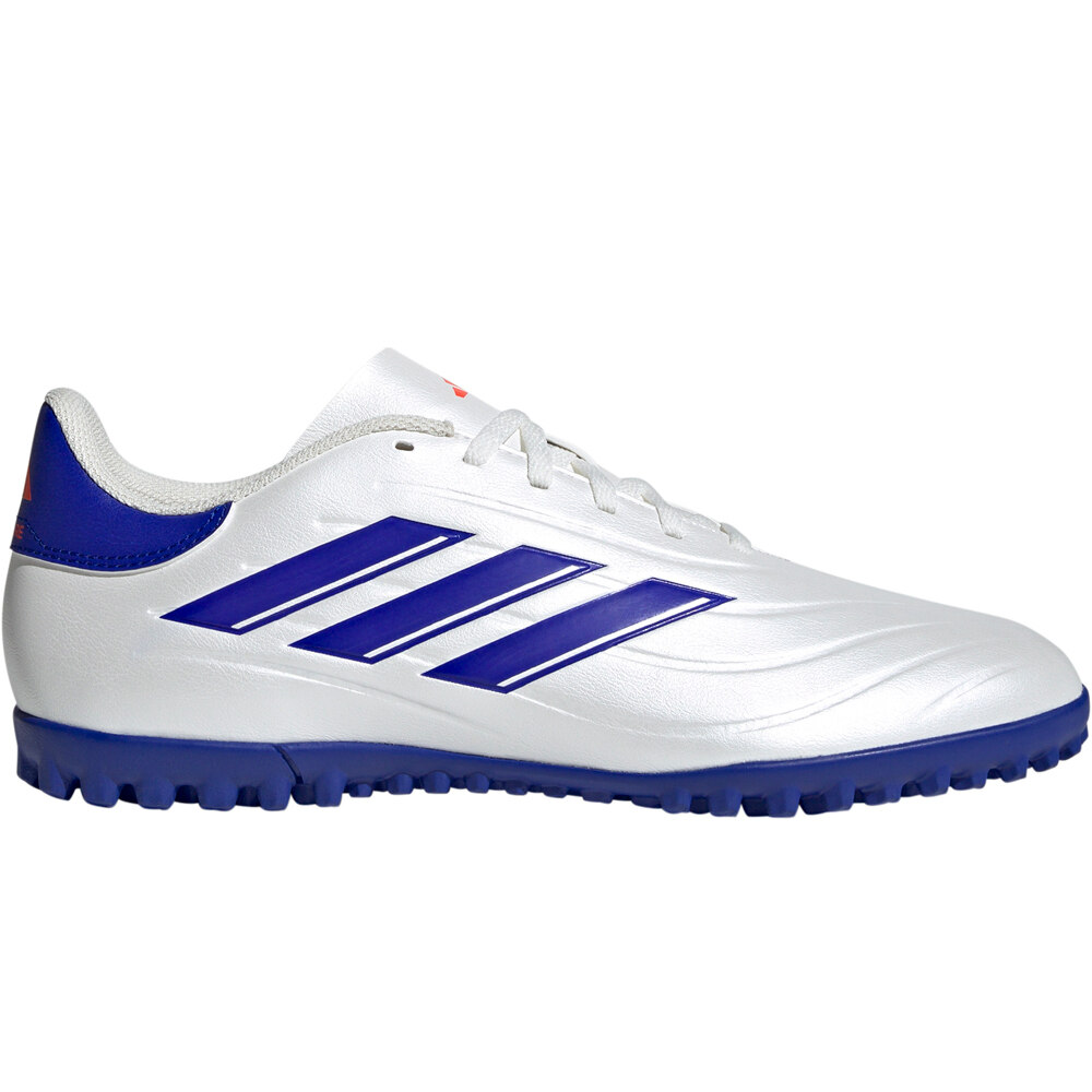 Copa pure 2 club tf botas de futbol multitaco y terreno duro Blanco (44)