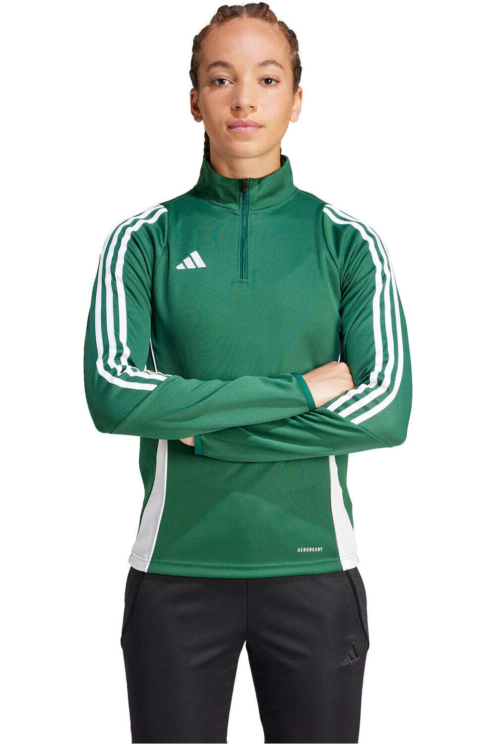 Tiro24 sudadera mujer Verde (M)