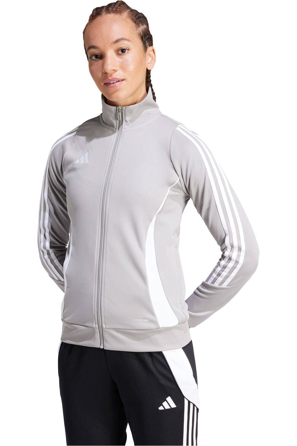 Tiro24 sudadera mujer Gris (M)