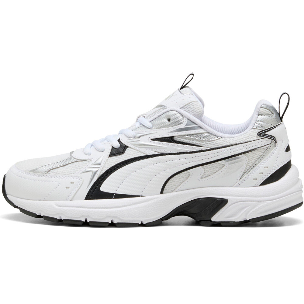 Milenio tech zapatilla moda hombre Blanco (46)