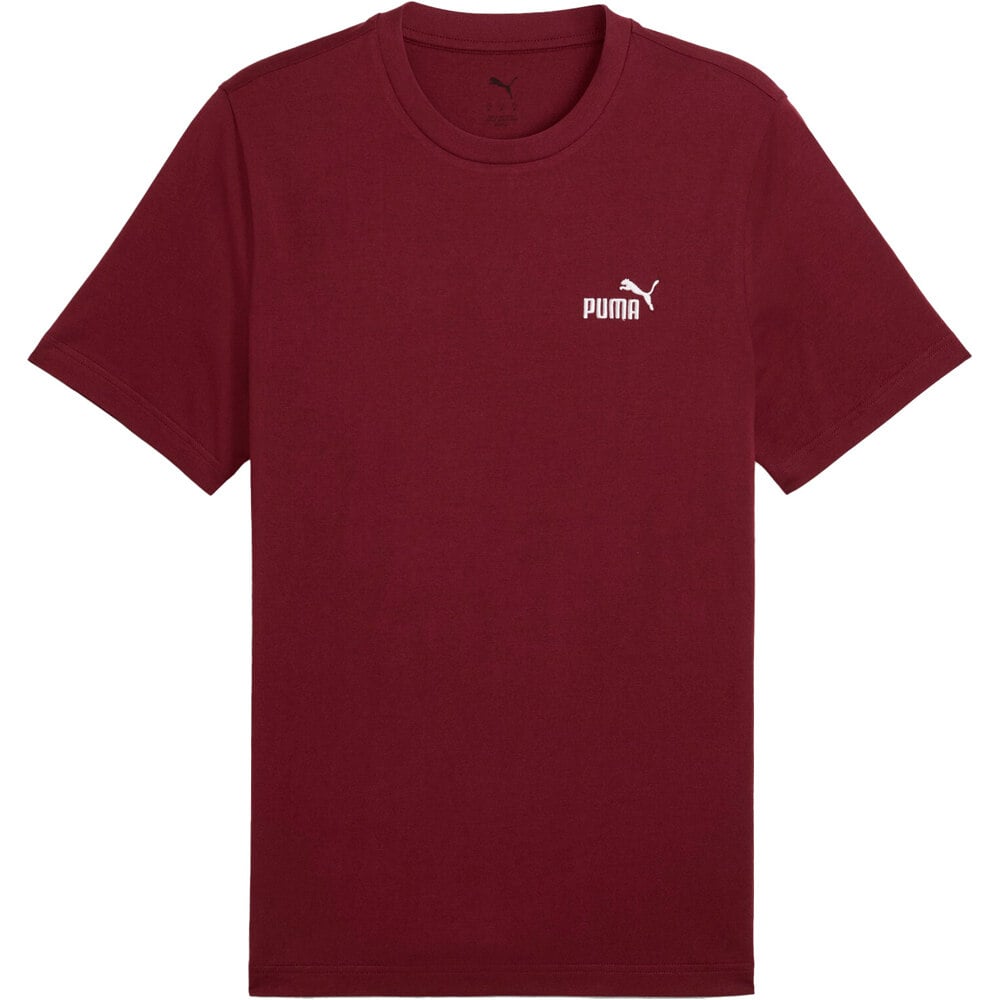 Essentials small no 1 logo camiseta manga corta hombre Granate (L)