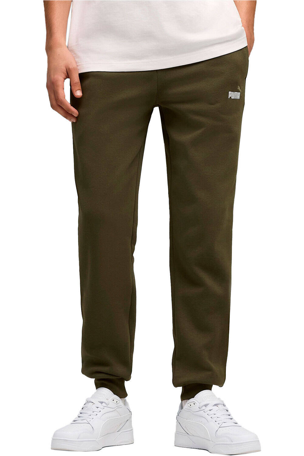 Essentials 2 color pantalón hombre Verde (M)