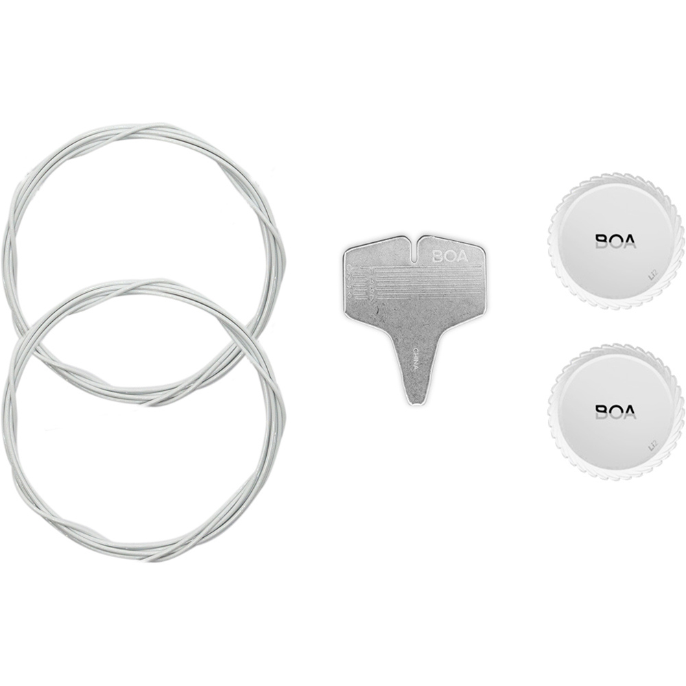 Cierre boa li2 dial a vento recambios zapatillas ciclismo Blanco (UNICA)