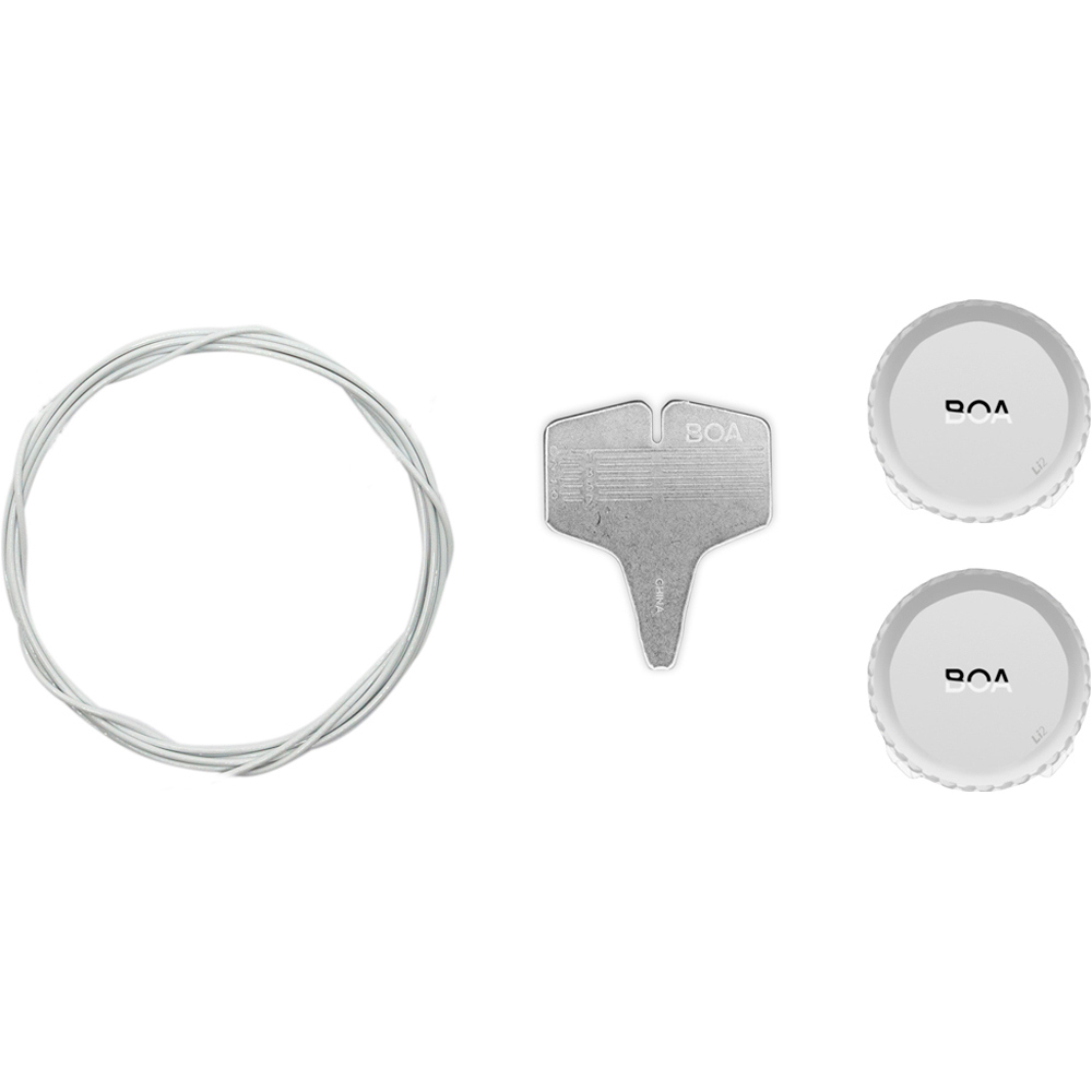 Cierre boa li2 dial recambios zapatillas ciclismo Blanco (UNICA)
