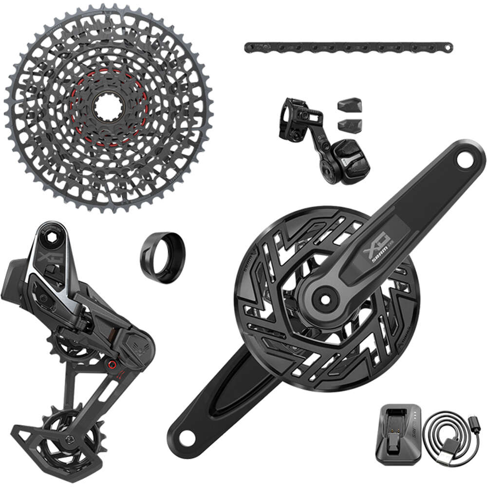 SRAM Grupo axs x0 t-type e-mtb bosch 160 36t grupo mtb