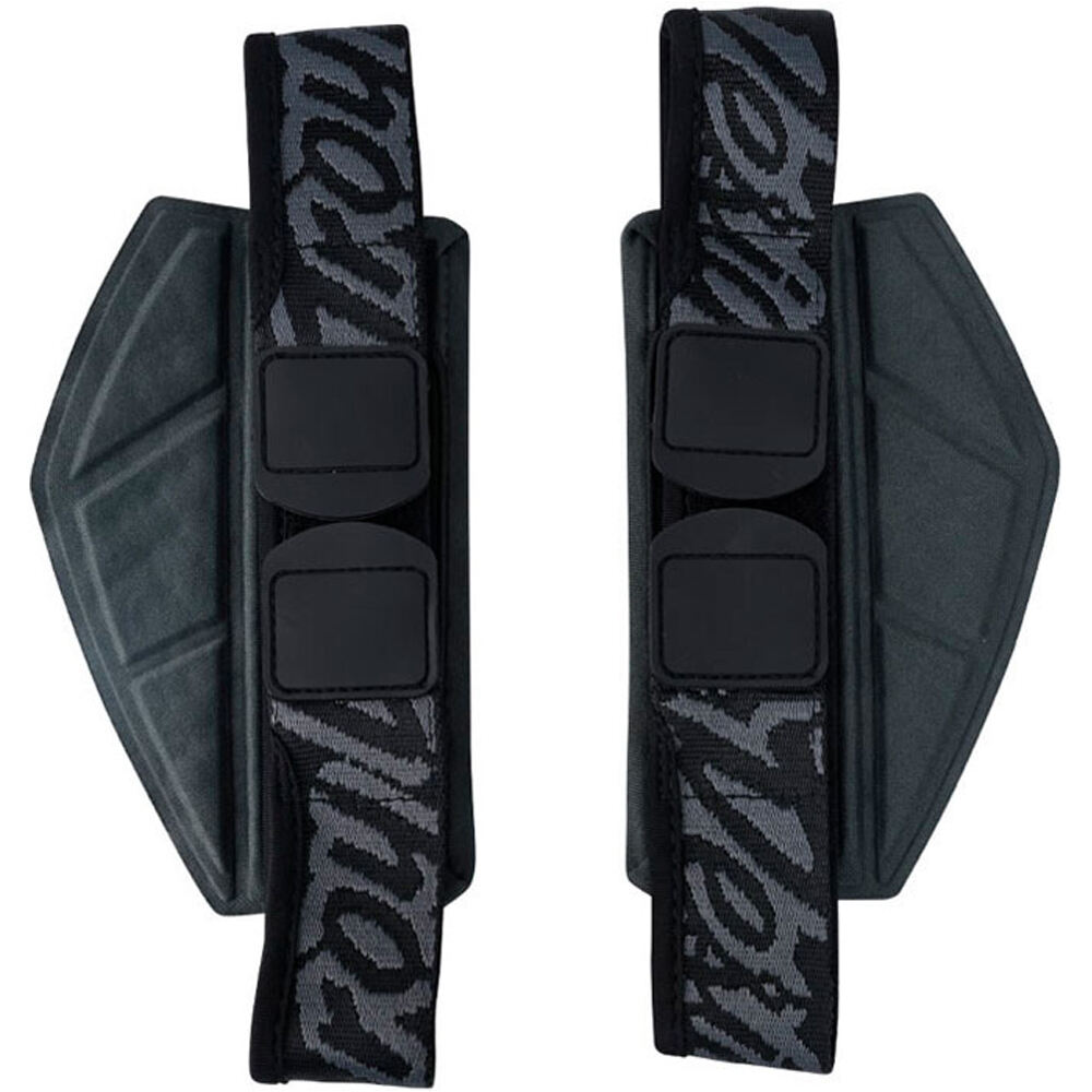 Troy- rockfight shoulder straps youth protector bicicleta Negro (UNICA)