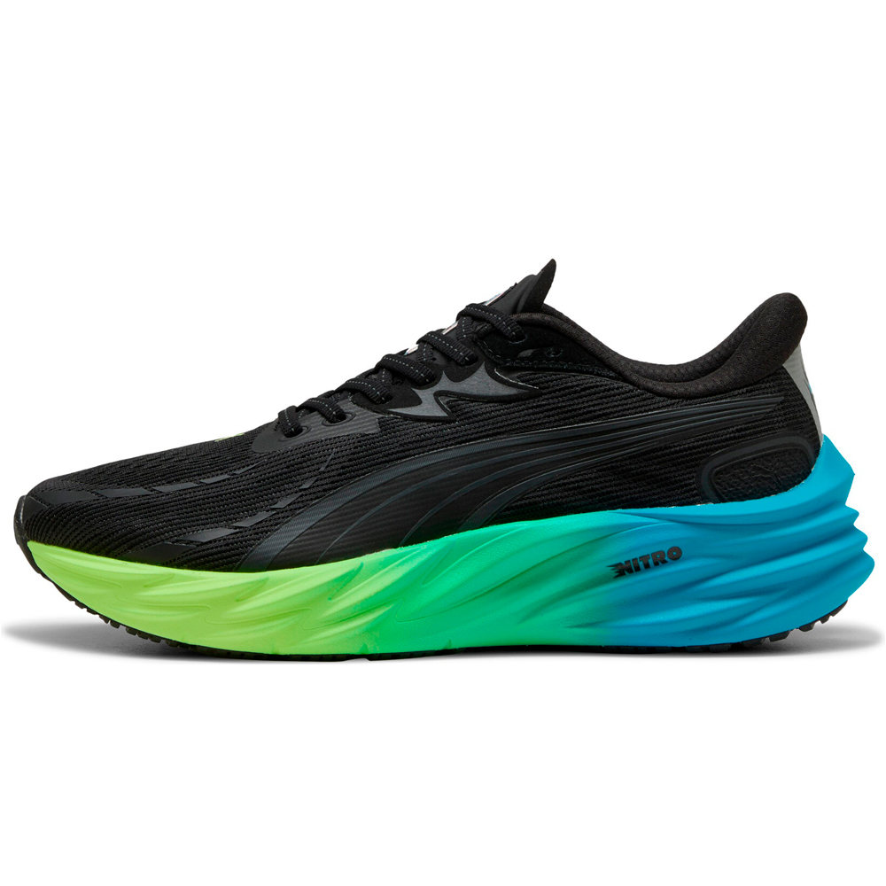 Velocity nitro 4 zapatilla running hombre Negro (44,5)