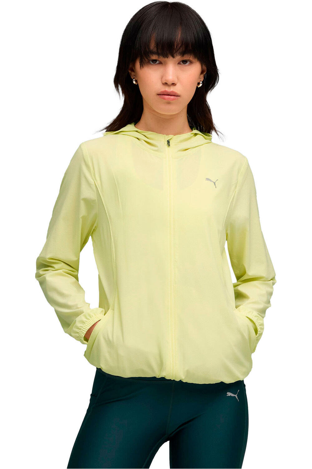 Run velocity CHAQUETA RUNNING MUJER Amarillo (XL)