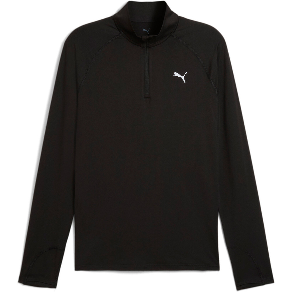 Run velocity cloud camiseta técnica manga larga hombre Negro (S)