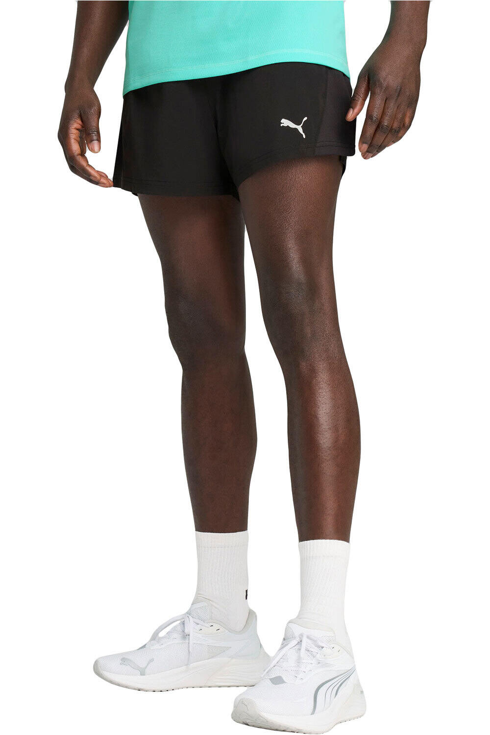 Run velocity 3 pantaloneta técnica hombre Negro (XL)
