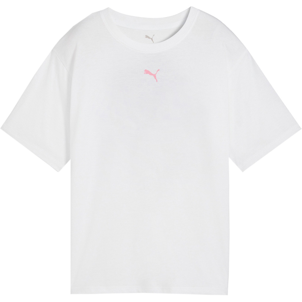 PUMA floral cat camisetas fitness mujer